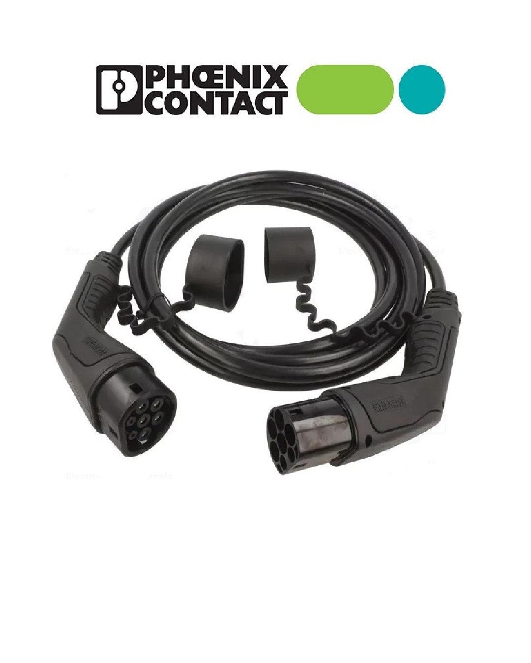 Phoenix Contact Typ-2-AC-Ladekabel, 22 kW, 7,5 Meter